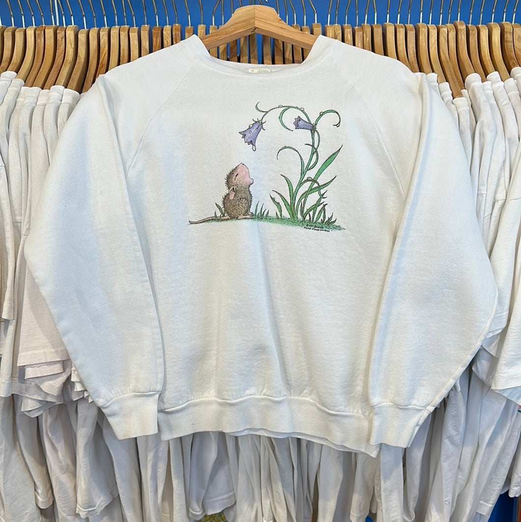 Flower Mouse Crewneck Sweatshirt