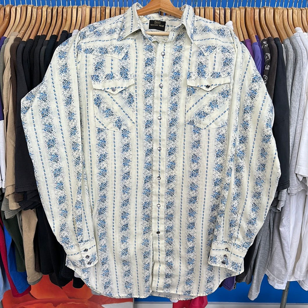 Sears Western Wear Button Up
