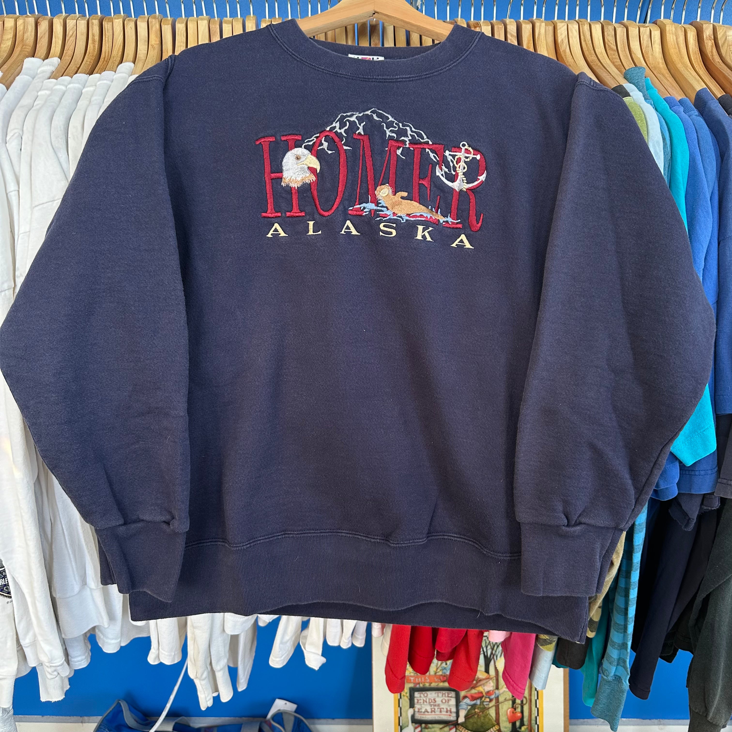 Homer Alaska Crewneck Sweatshirt