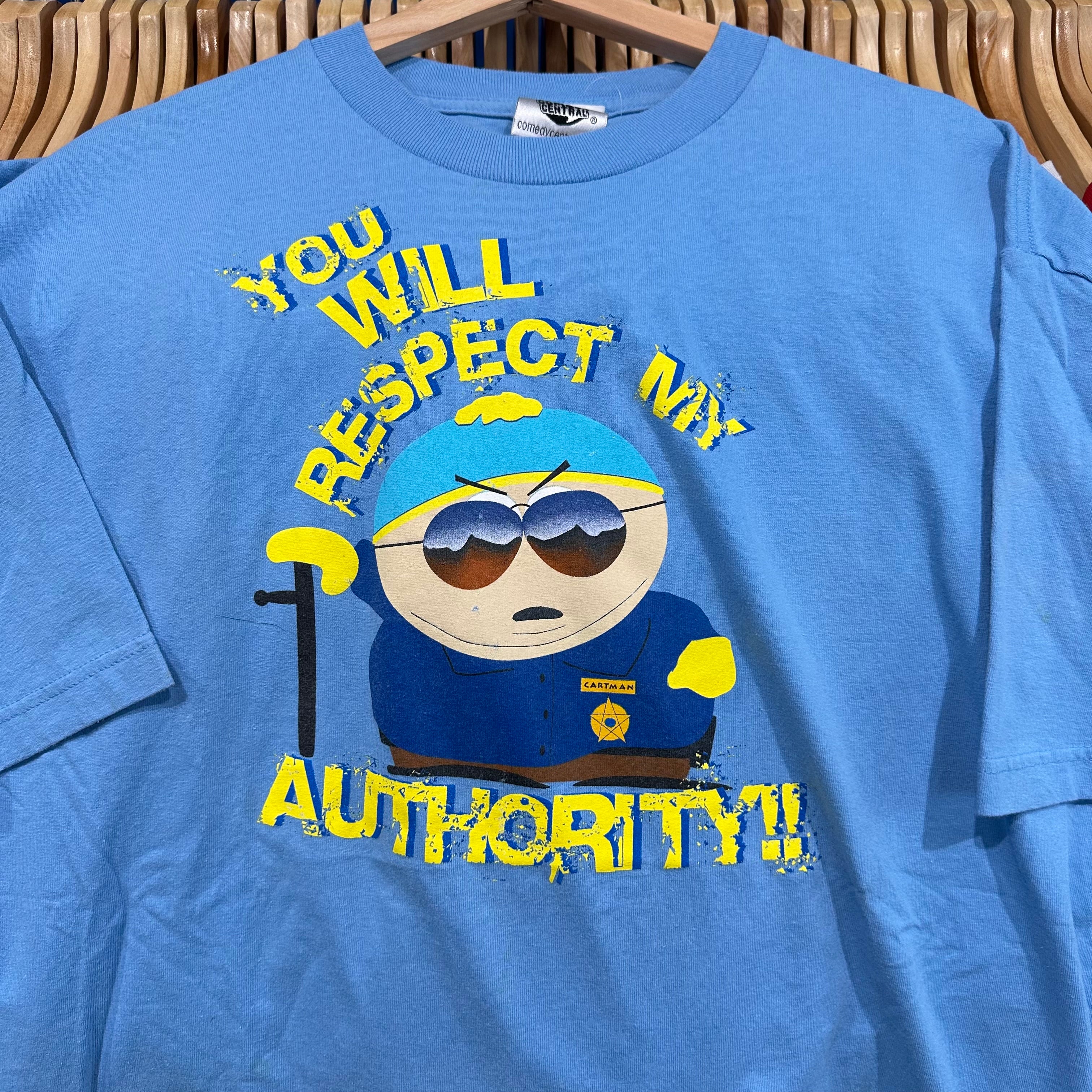 Cartman Respect My Authority T-Shirt