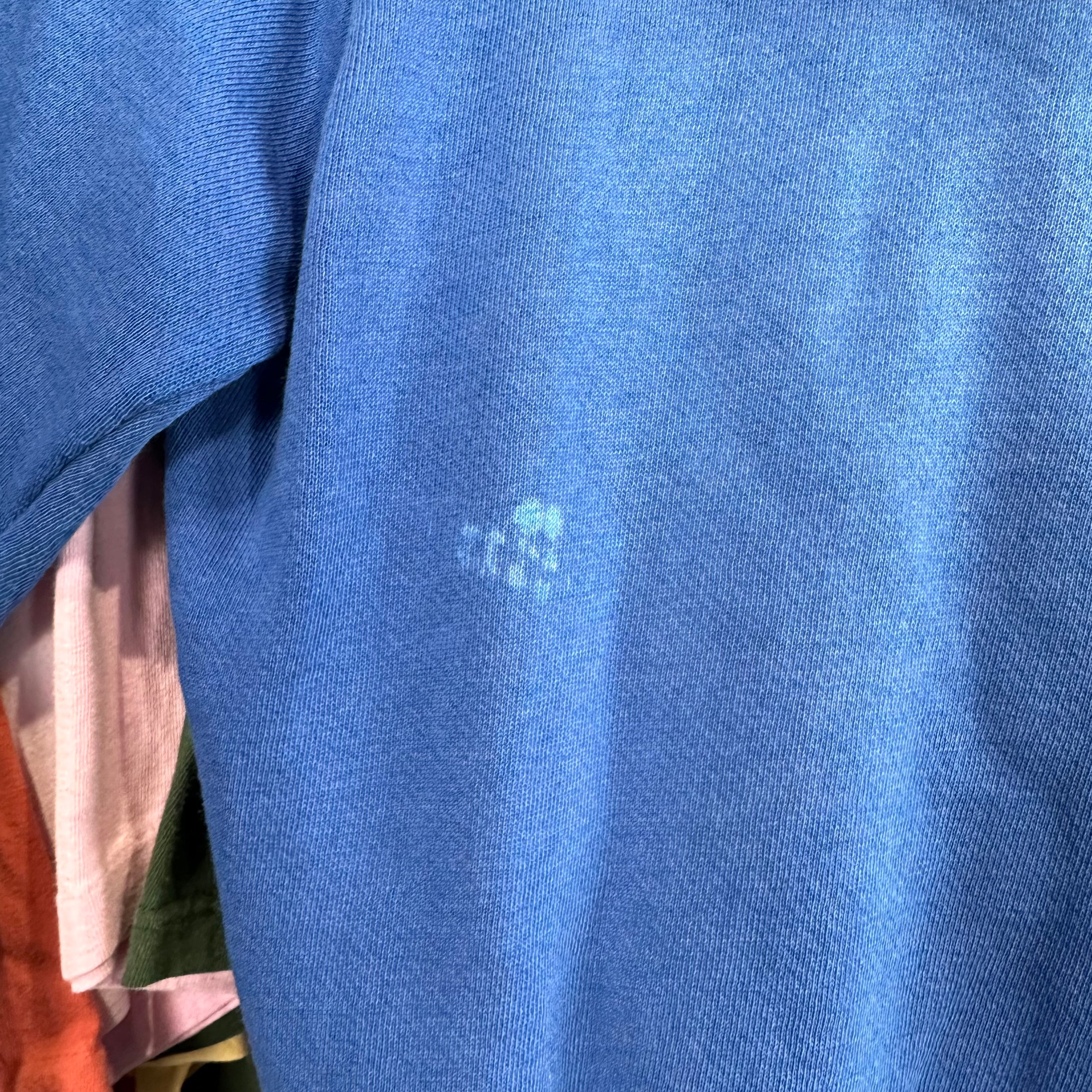 Blank Blue Zip-Up Hoodie Sweatshirt