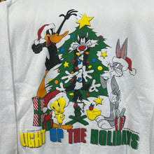 Load image into Gallery viewer, Looney Tunes Light Up The Holidays Crewneck Sweatshirt
