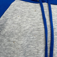 Load image into Gallery viewer, Blue &amp; Gray Color Block Hoodie Sweatshirt
