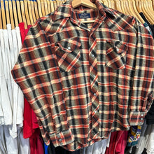 Load image into Gallery viewer, Lariat Red Shadow Plaid Button Up

