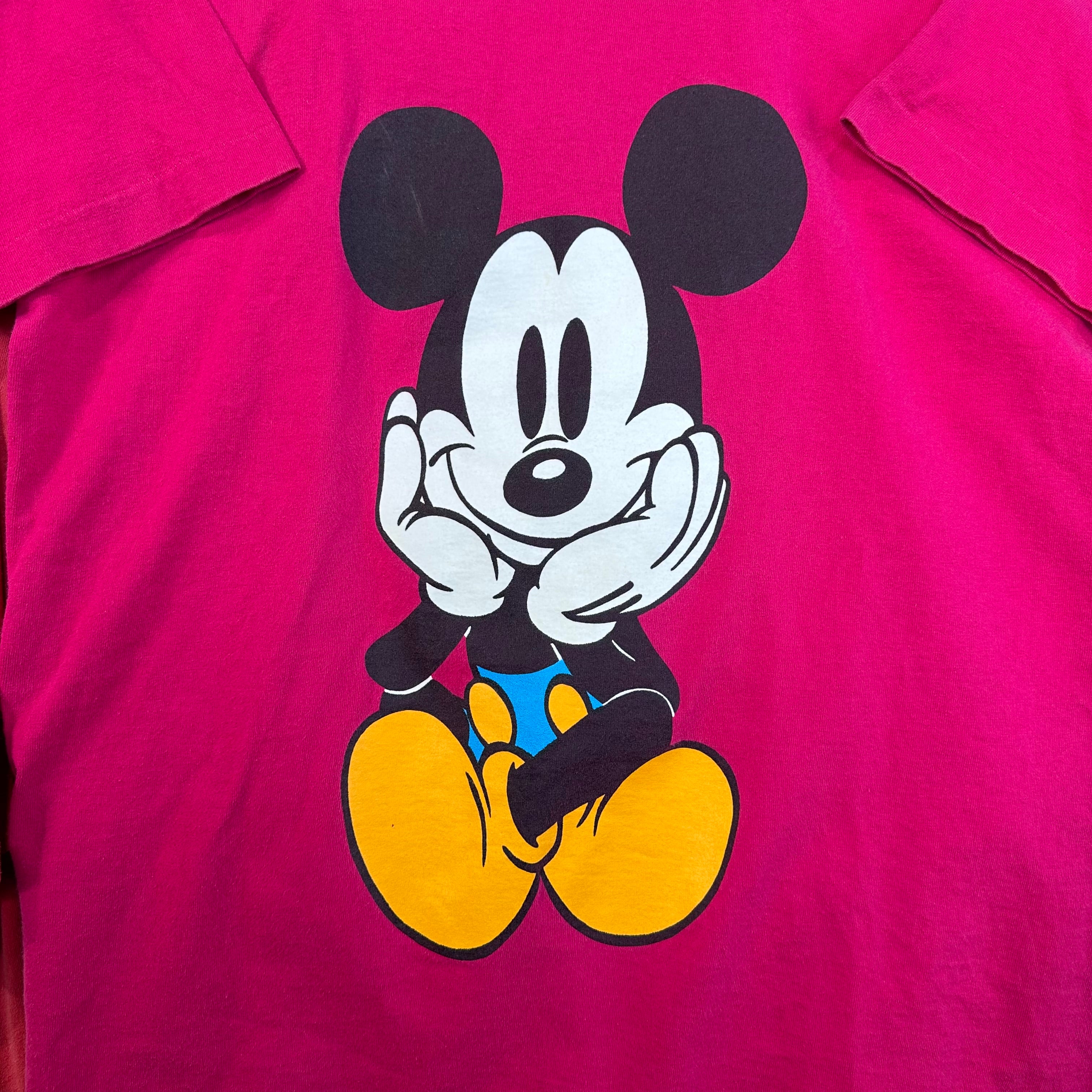 Pink Mickey Mouse T-Shirt