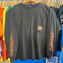 Load image into Gallery viewer, Harley Davidson Flame Pocket Long Sleeve T-Shirt
