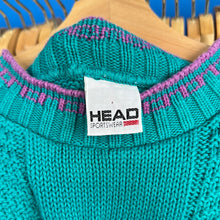 Load image into Gallery viewer, Teal Cableknit Sweater
