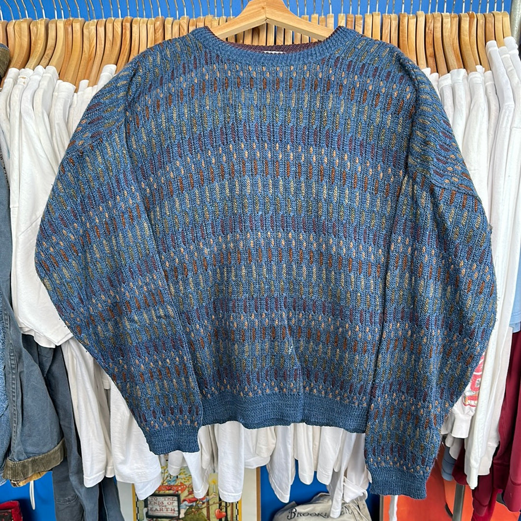 Lava be Blue Patterned Sweater