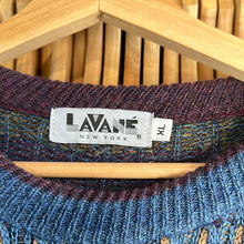 Load image into Gallery viewer, Lava be Blue Patterned Sweater
