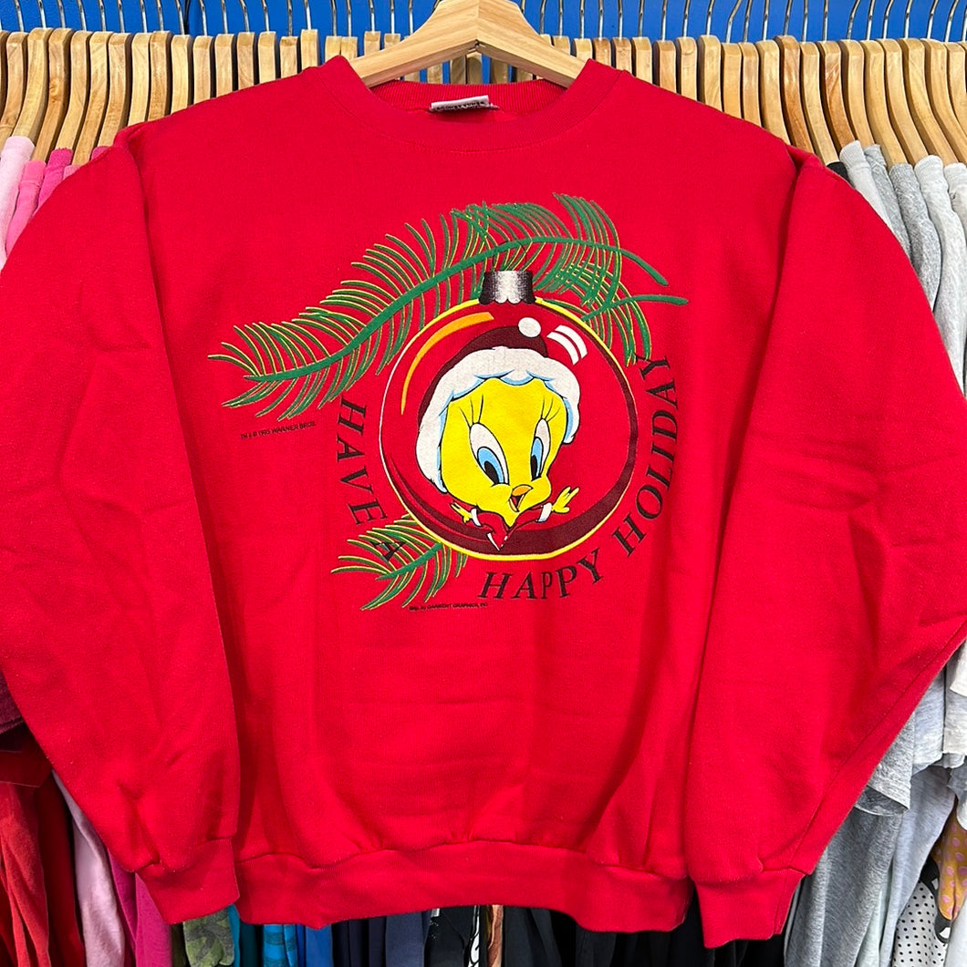 Tweety Bird Happy Holiday Crewneck Sweatshirt