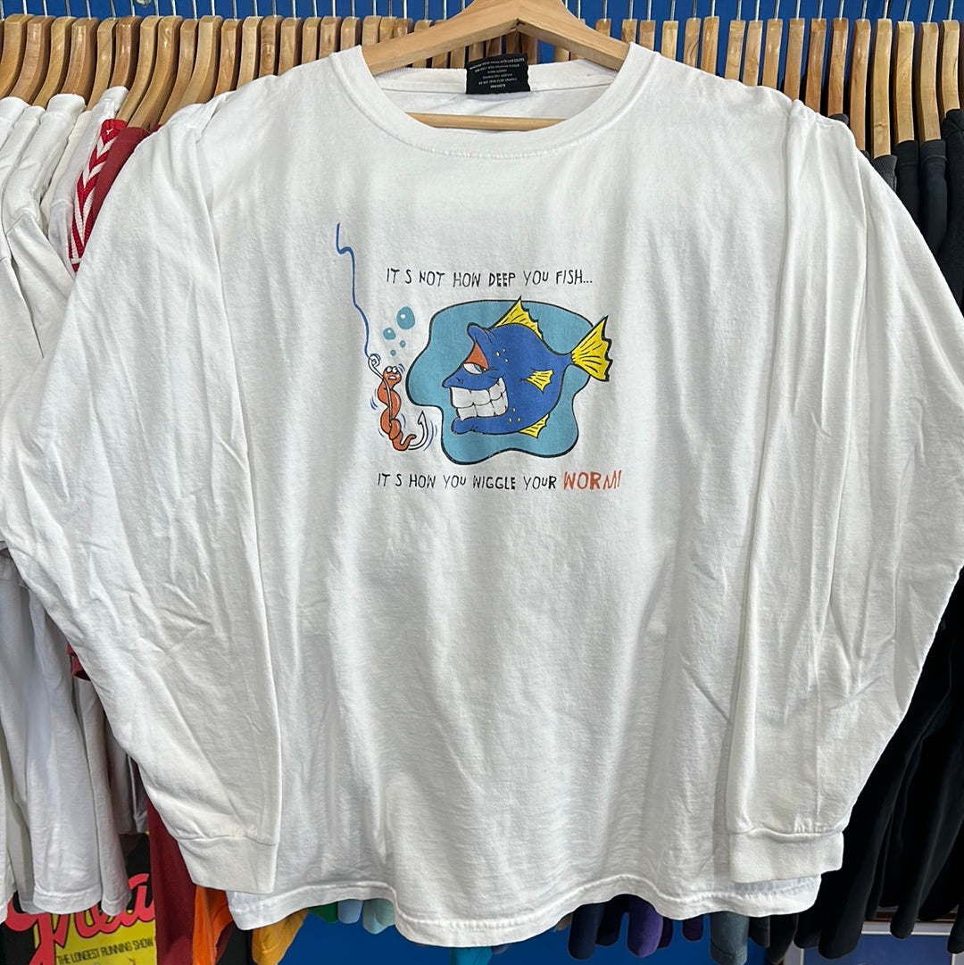 Wiggle Your Worm Long Sleeve T-Shirt