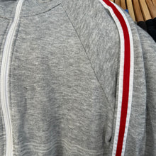 Load image into Gallery viewer, Red Strip Track Zip-up Hooded Sweatshirt
