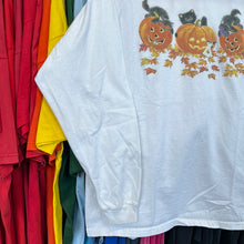 Load image into Gallery viewer, Kittens in Pumpkins Long Sleeve T-Shirt
