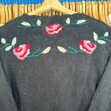 Load image into Gallery viewer, Roses Knitted Sweater
