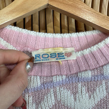 Load image into Gallery viewer, Pastel Rose Pig Sweater
