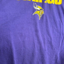 Load image into Gallery viewer, MN Vikings Spell Out Long Sleeve T-Shirt
