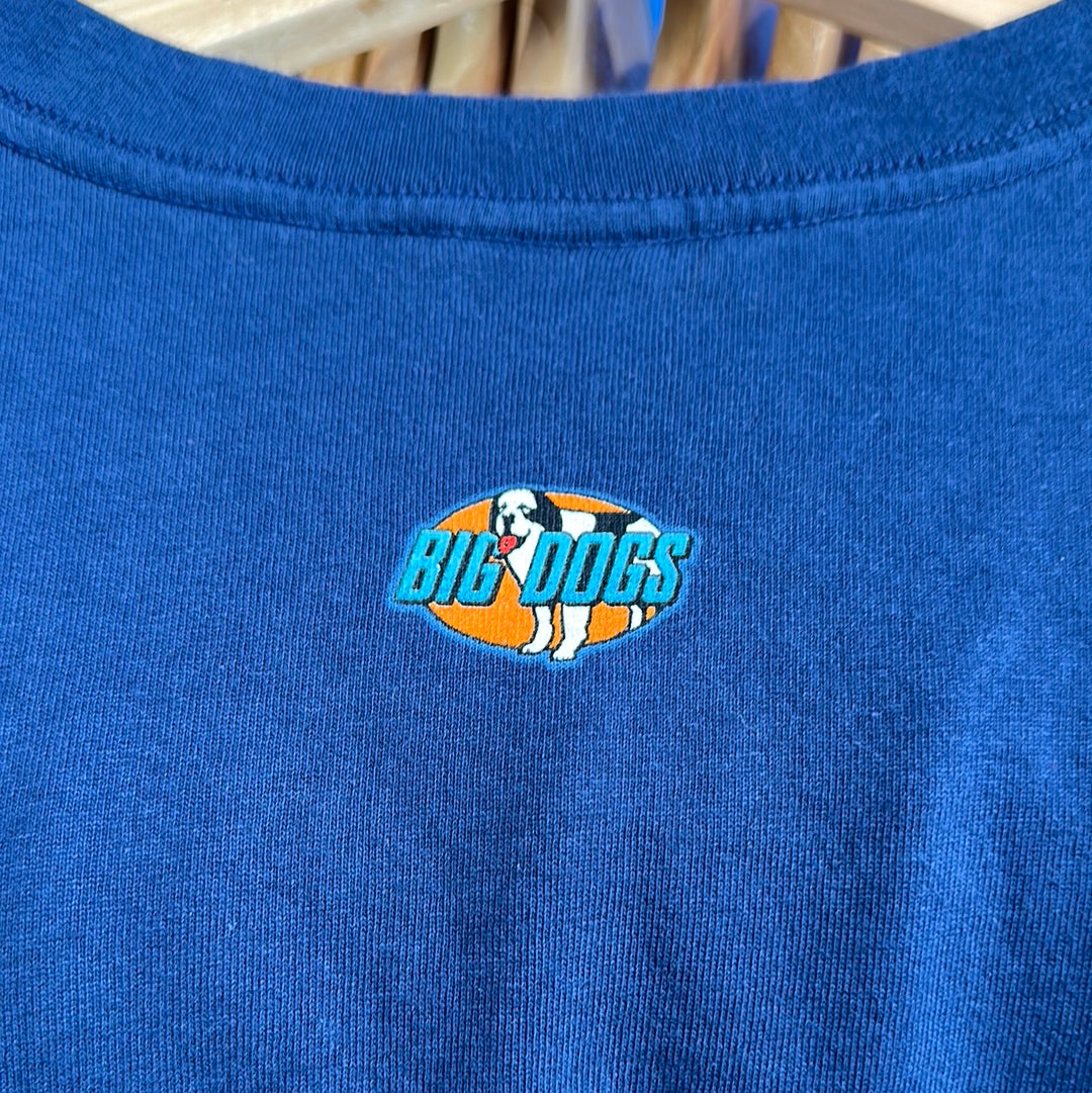 Big Dogs Flame Deadstock Long Sleeve T-Shirt