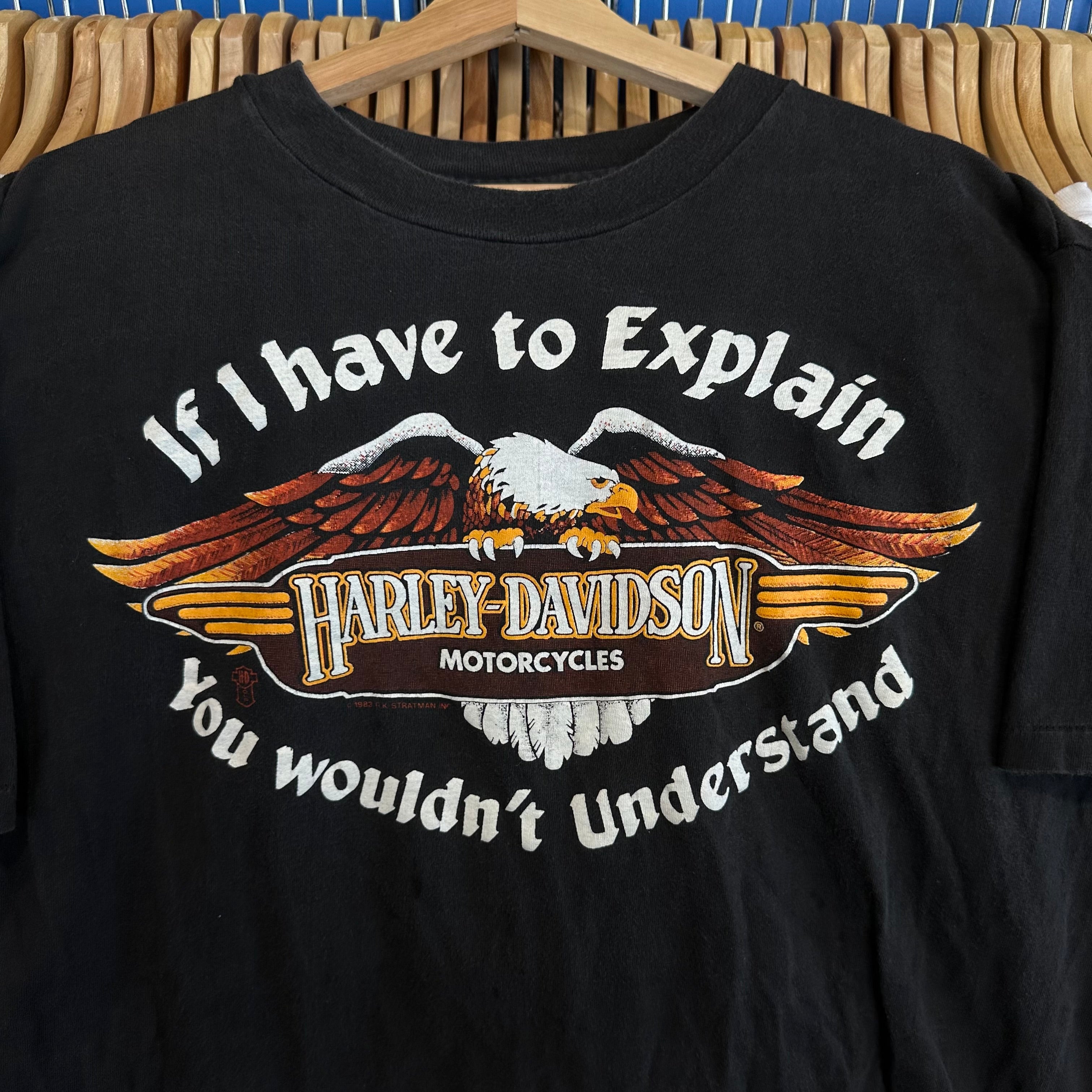 Harley Davidson If I Had to Explain St. Cloud, MN T-Shirt