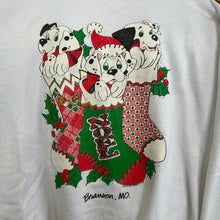 Load image into Gallery viewer, Puppy Stockings Sweatshirt
