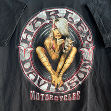 Load image into Gallery viewer, Harley Davidson Shh Whispering Girl T-Shirt
