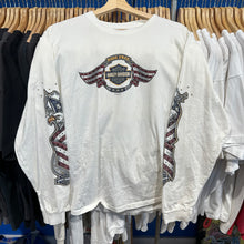 Load image into Gallery viewer, Harley Davidson Blinged Ride Free Long Sleeve T-Shirt
