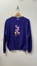 Load image into Gallery viewer, Tweety Purple Crewneck Sweatshirt
