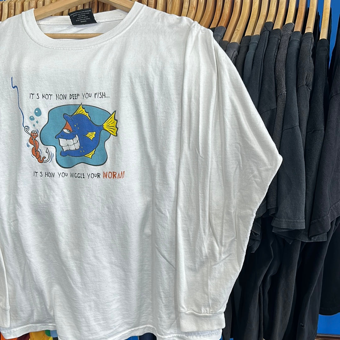 Wiggle Your Worm Long Sleeve T-Shirt