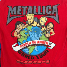 Load image into Gallery viewer, Metallica Madly in Anger Tour 2004
