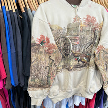 Load image into Gallery viewer, Fall Peasants Wrap Around Crewneck Sweatshirt
