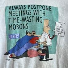 Load image into Gallery viewer, Dilbert Postpone Meetings T-Shirt
