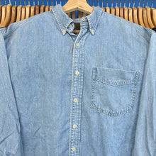 Load image into Gallery viewer, Gap Denim Chambray Button Up

