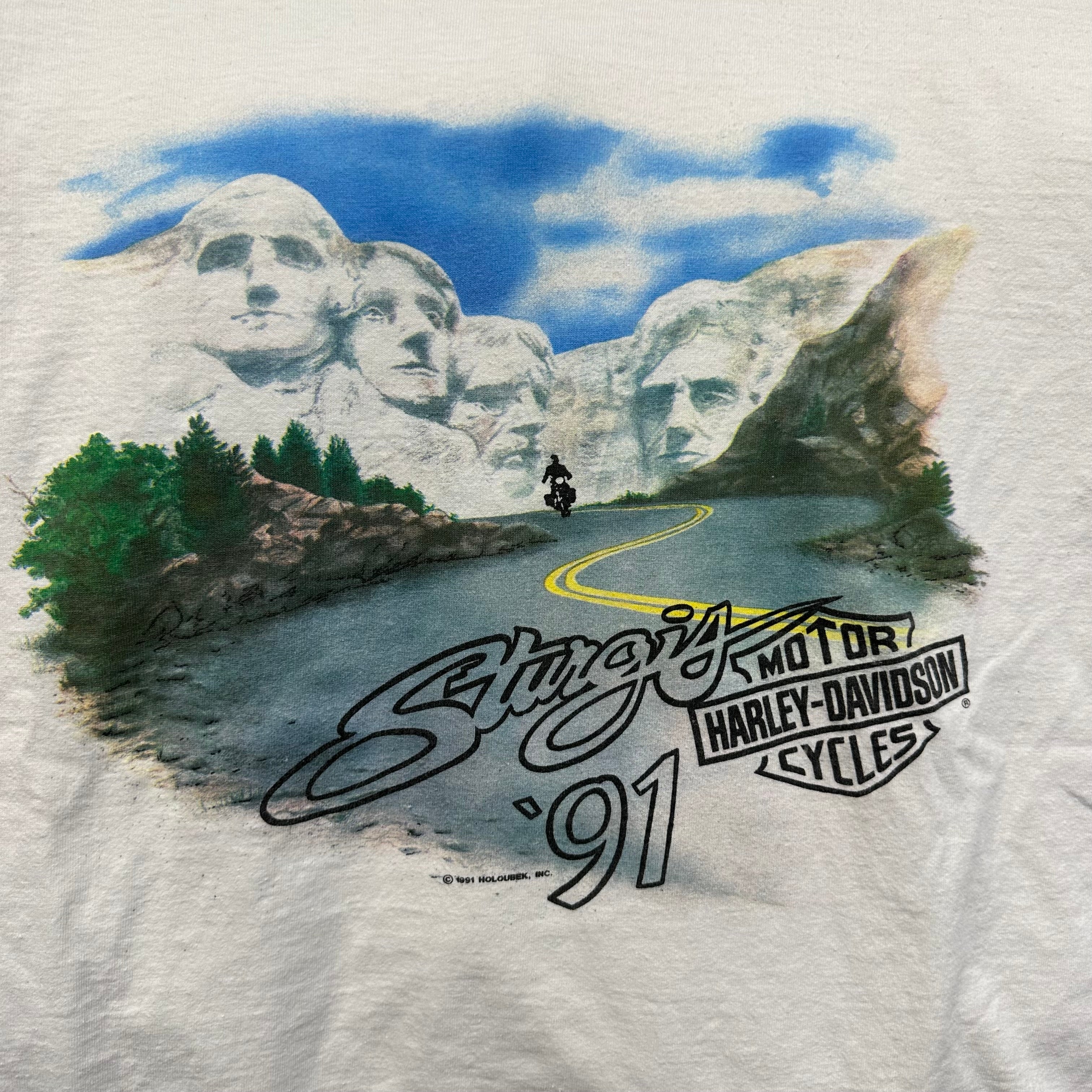 Harley Davidson Sturgis ‘91 Mt. Rushmore Sioux Falls, SD T-Shirt