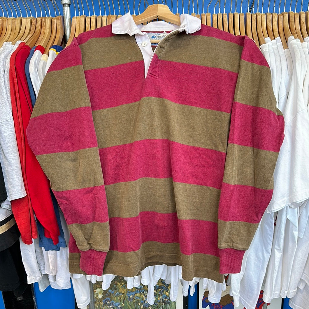 Lands End Rugby Half Button Up