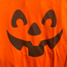 Load image into Gallery viewer, Orange Jack-O-Lantern Face T-shirt
