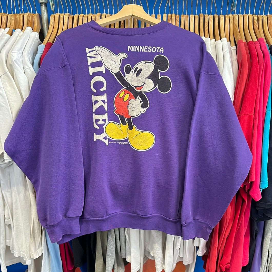 Minnesota Mickey Crewneck Sweatshirt