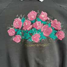 Load image into Gallery viewer, Roses Collared Crewneck Sweatshirt
