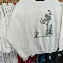 Load image into Gallery viewer, Chickadee Mailbox Collared Crewneck Sweatshirt
