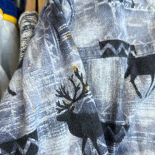 Load image into Gallery viewer, Woolrich Caribou Patterned Button up
