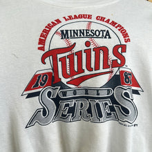 Load image into Gallery viewer, Twins 1987 World Series Crewneck Sweatshirt
