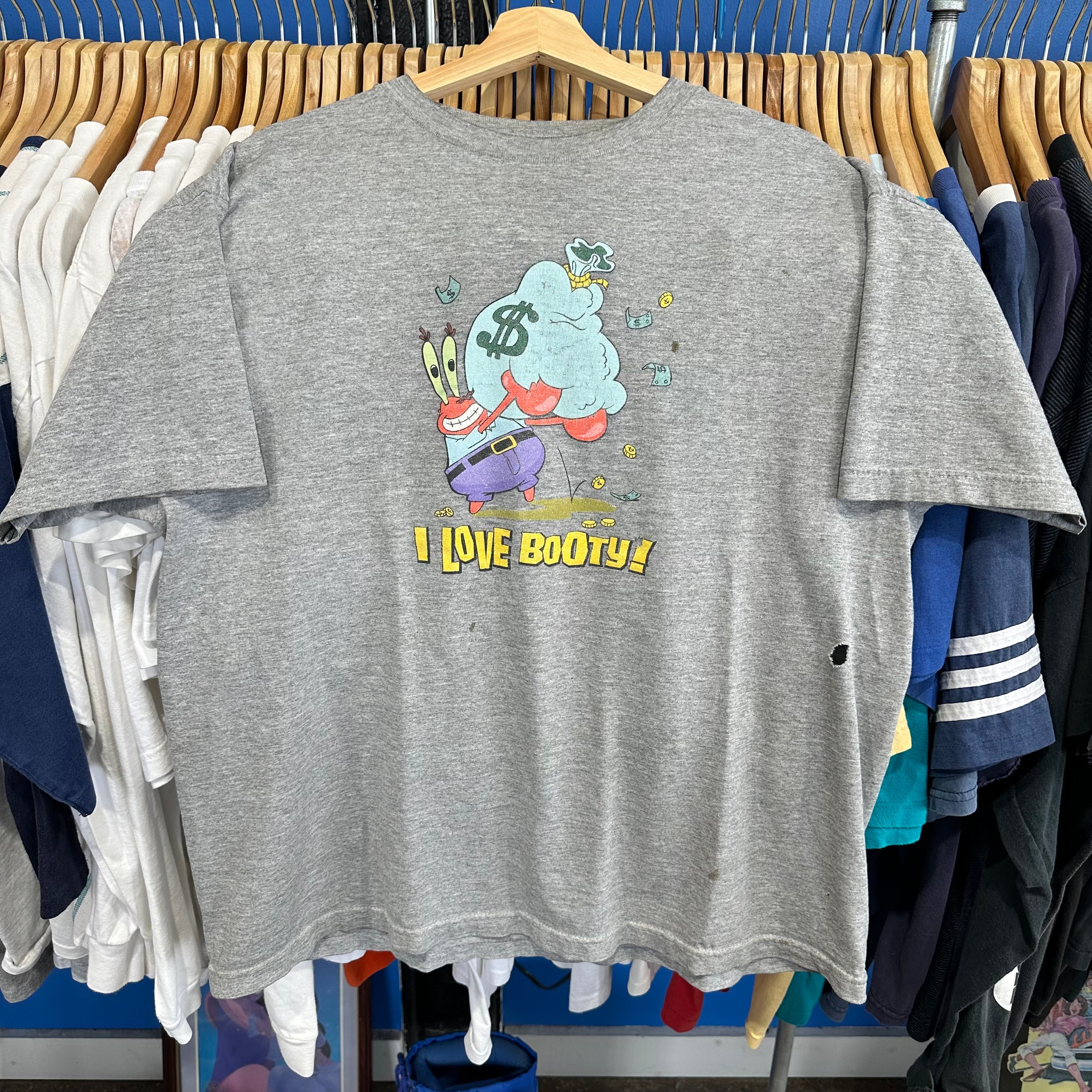 I Love Booty Mr. Krabs T-Shirt