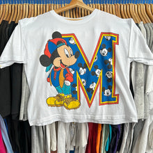 Load image into Gallery viewer, Street Mickey Cropped T-shirt
