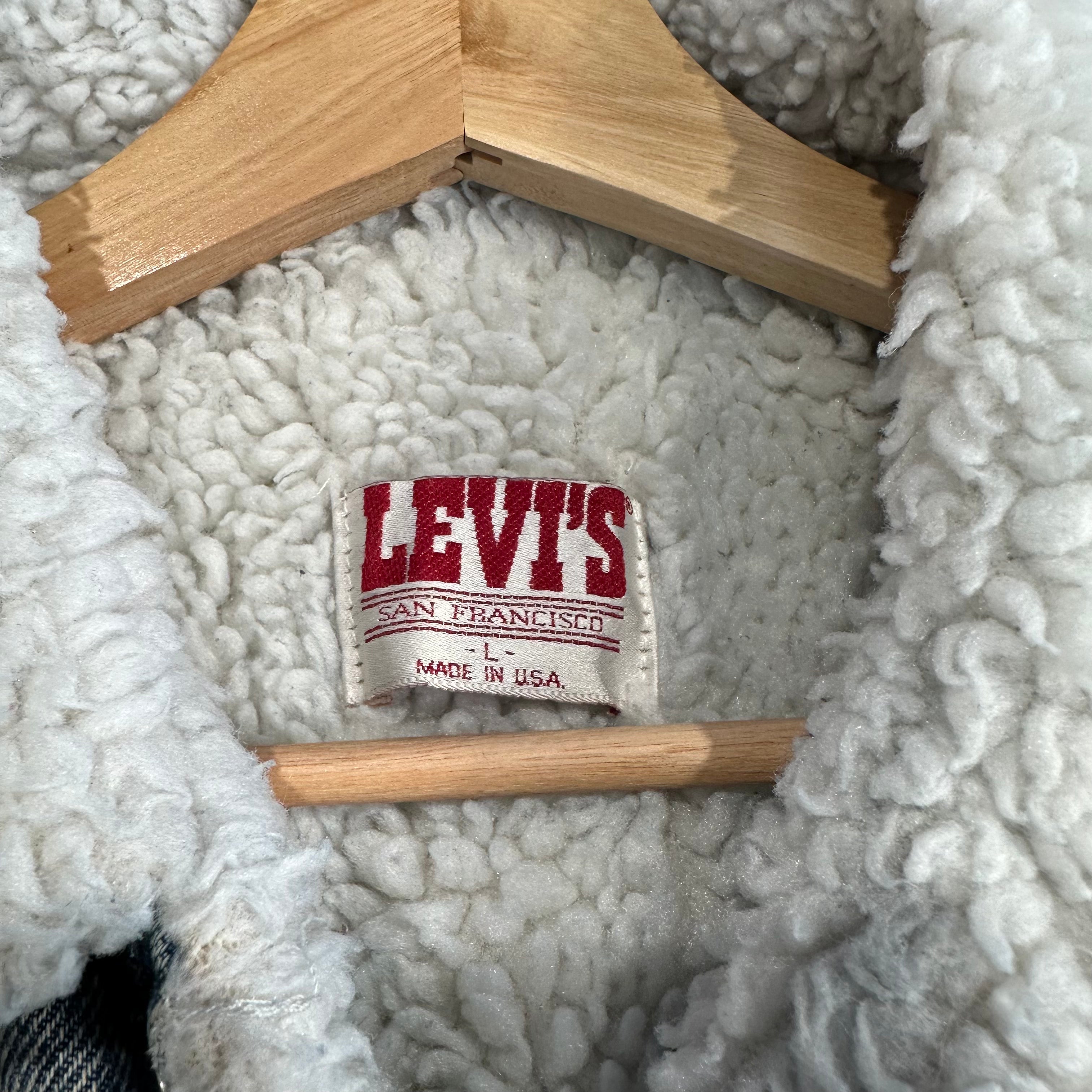 Levi’s Sherpa Lined Denim Jacket