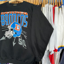Load image into Gallery viewer, Denver Broncos Crewneck Sweatshirt
