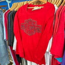 Load image into Gallery viewer, Harley Davidson Red Sparkle Long Sleeve
