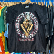 Load image into Gallery viewer, Harley Davidson Shh Whispering Girl T-Shirt
