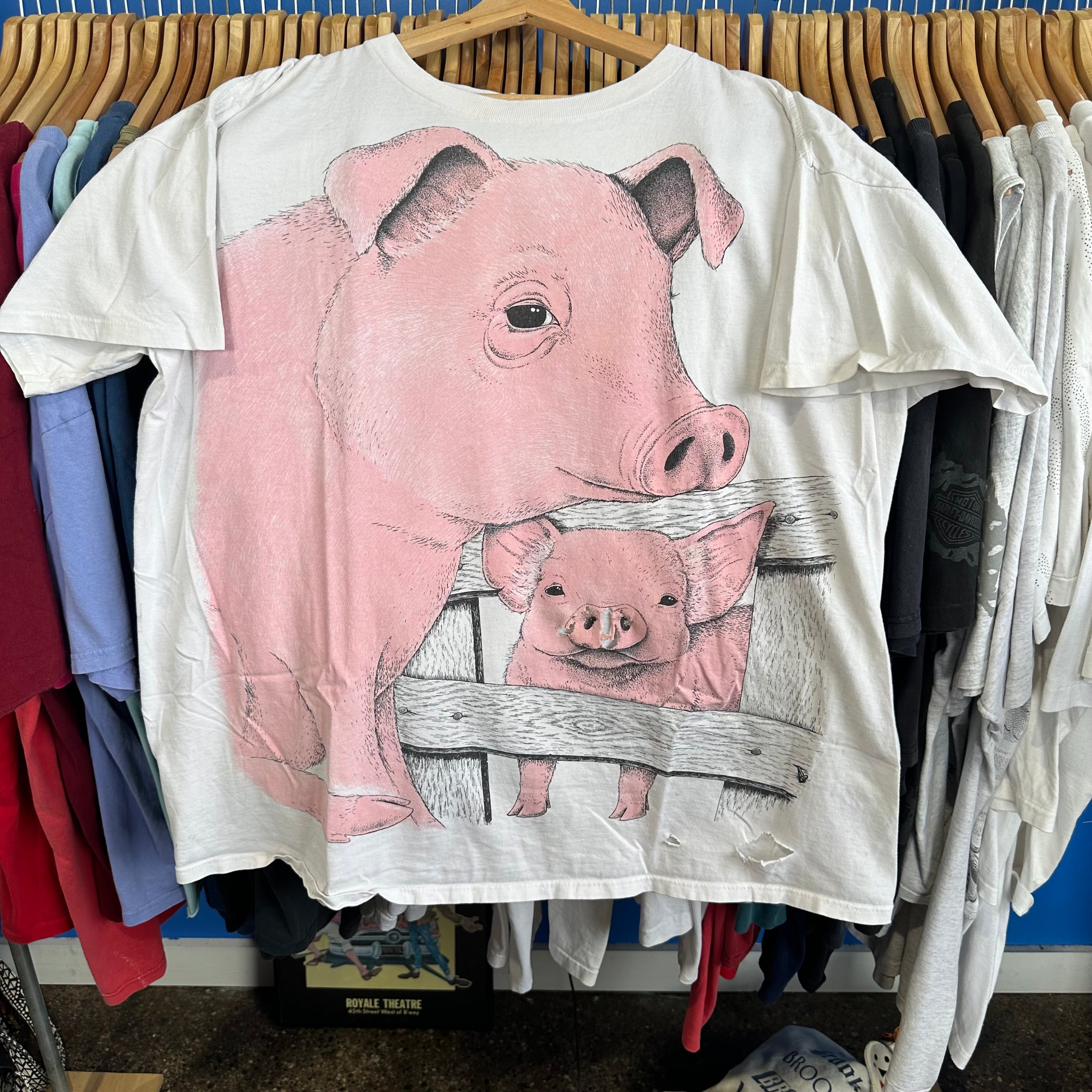 Big Mama & Baby Pig T-Shirt