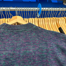 Load image into Gallery viewer, Dark Blue Cable Knit Sweater
