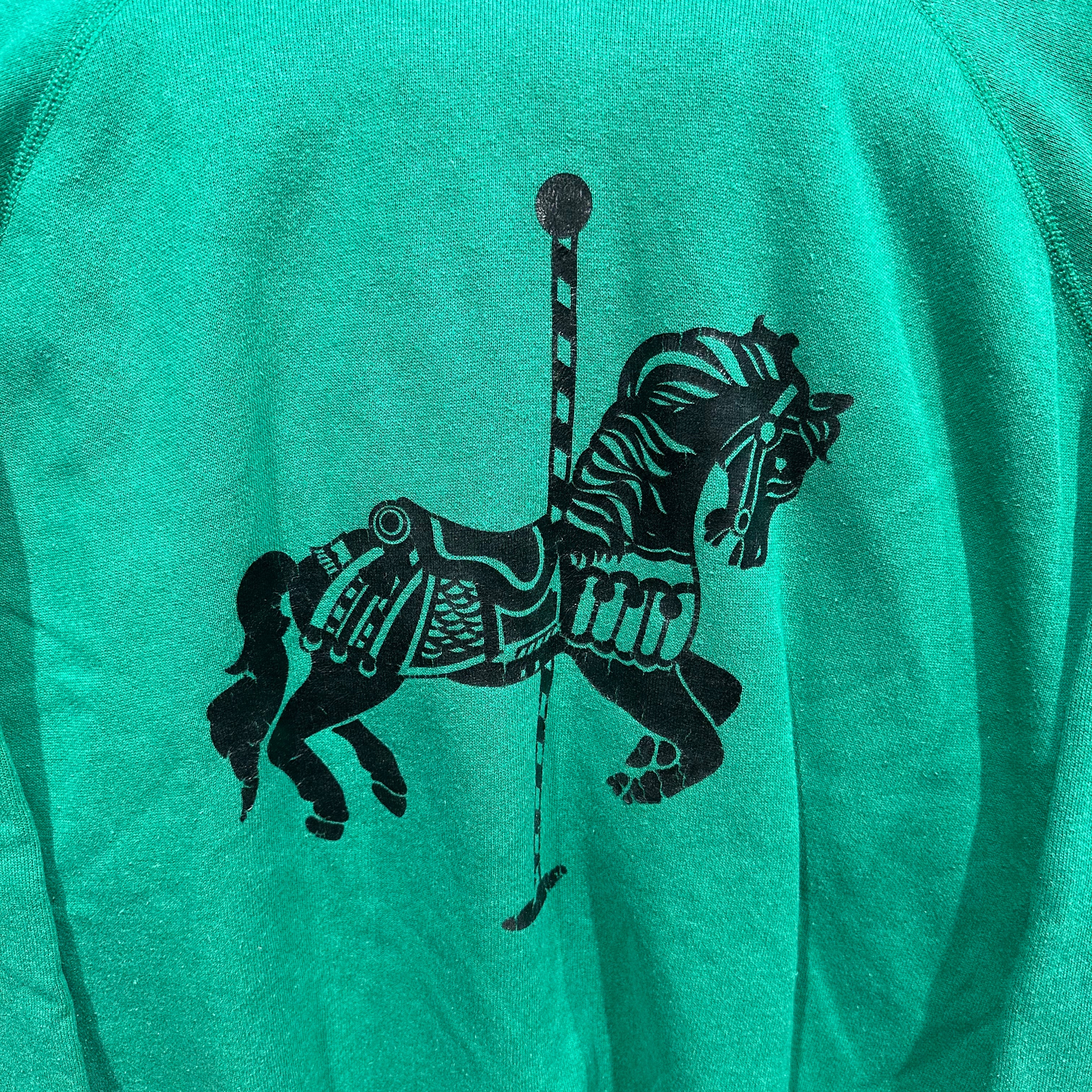 Carousel Horse Crewneck Sweatshirt