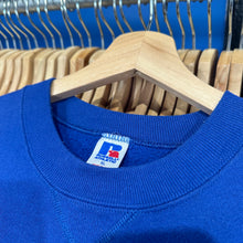 Load image into Gallery viewer, Primary Blue Blank Russell Athletic Crewneck Sweatshirt
