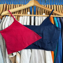 Load image into Gallery viewer, Overlap Bandeau Femme Tank
